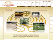 Tablet Screenshot of labyrinthbuilders.co.uk